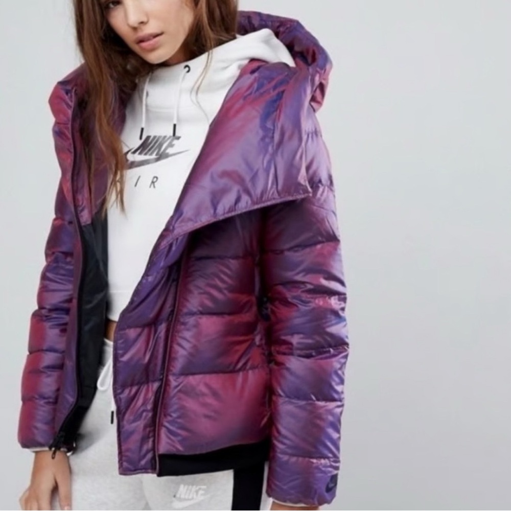 Nike Sportswear Down Filled Puffer Jacket Iridescent Purple